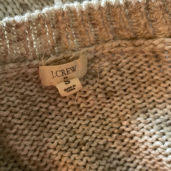 J Crew + Sweater + Cream + Size Small - Picture 3 of 3